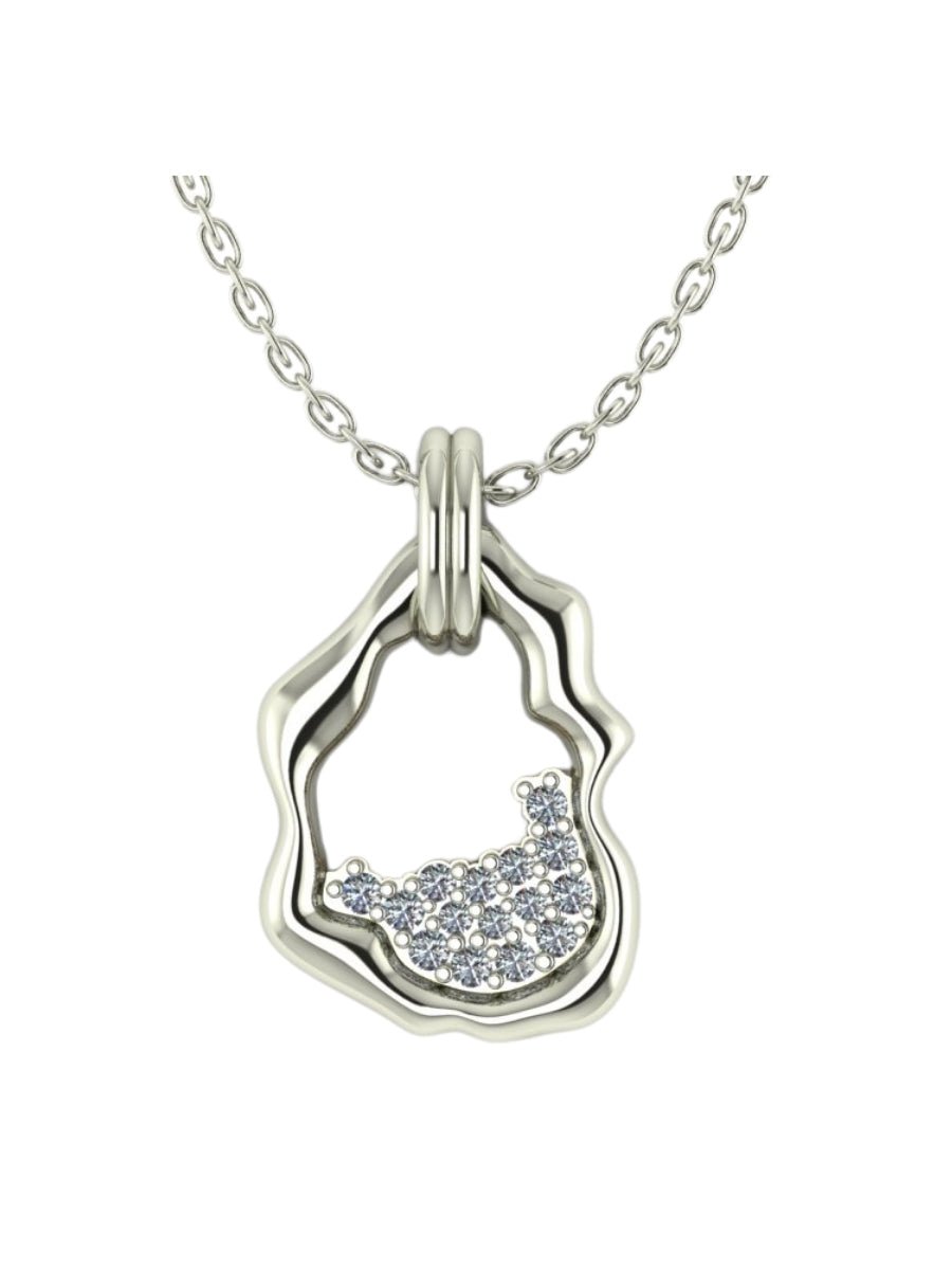 Ciliate Silver Grace Pendant - Gryfiny