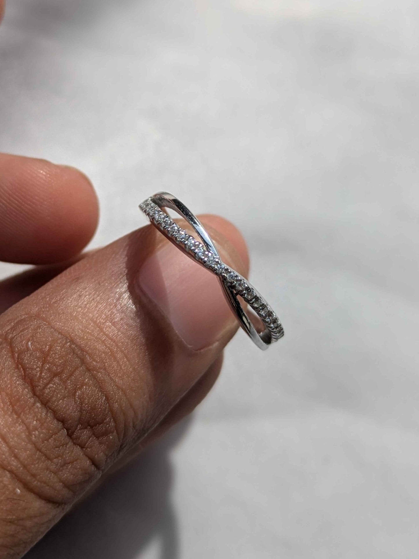 Emily Infinity Silver Ring