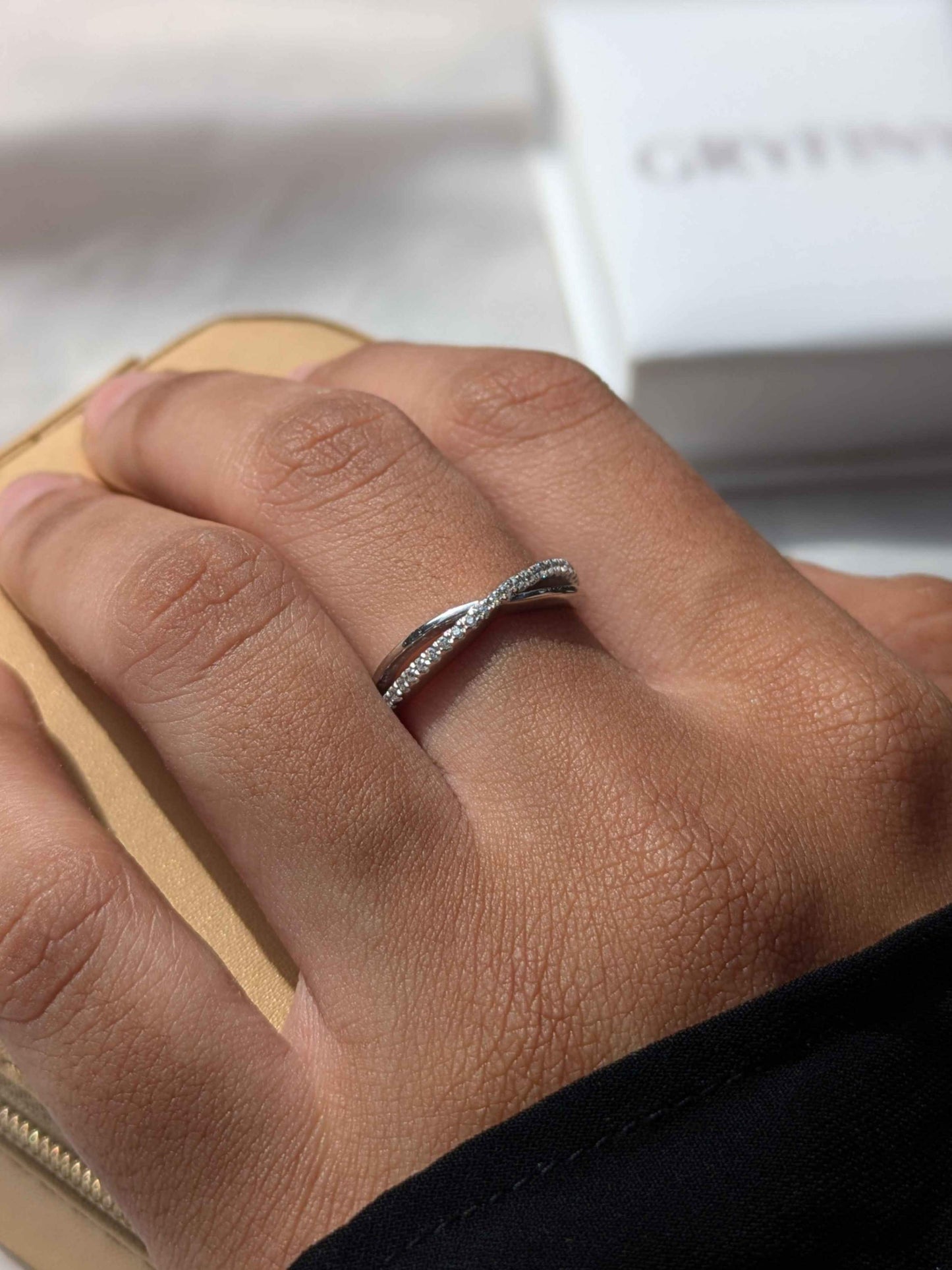 Emily Infinity Silver Ring